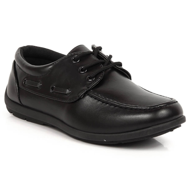 Black American Club 51/23 formal communion shoes for boys