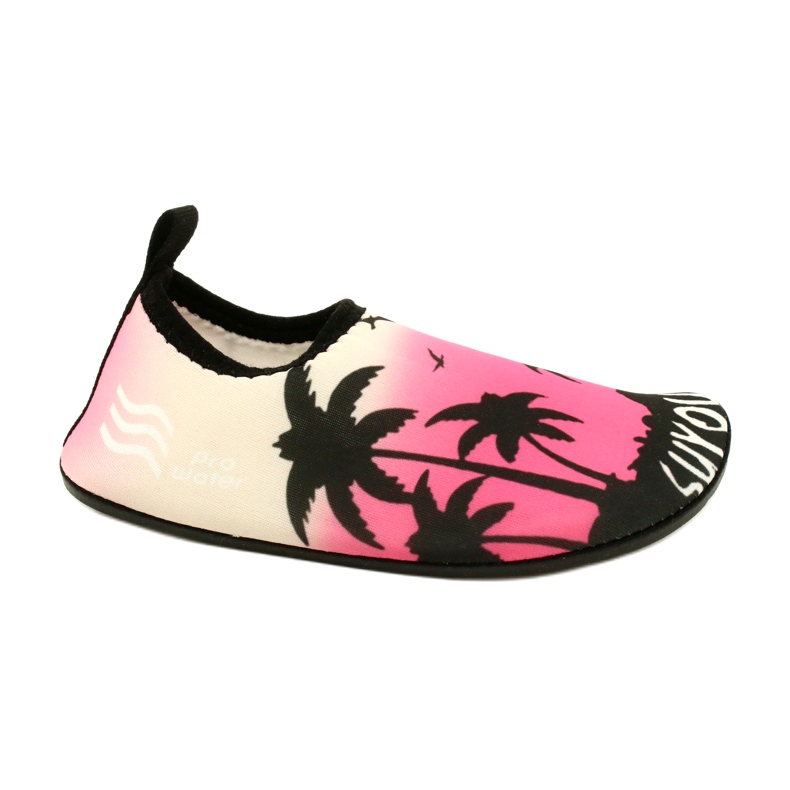 ProWater pink-black neoprene water shoes