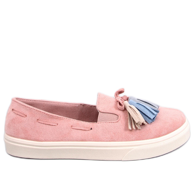 PA1 Spring sneakers with fringes Salma Pink