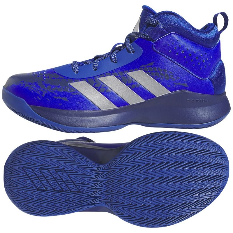 adidas basketball blue shoes