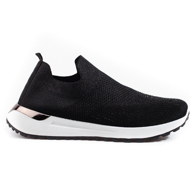 SHELOVET Women's sock sports shoes with black