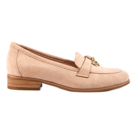W. Potocki Women's Lords Potocki beige suede