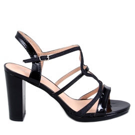 PA1 Inma Black heeled sandals PA1 Inma Black heeled sandals