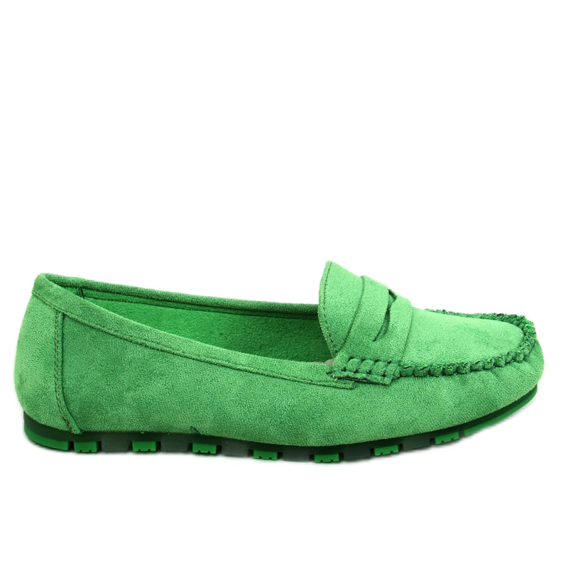 PA1 Anaya Green suede women's loafers PA1 Anaya Green suede women's loafers