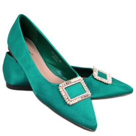 PA1 Elegant ballerinas with Lorella Green stones