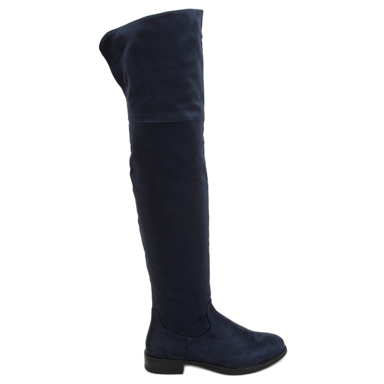 PA1 Over-knee boots, navy blue MR-2 Navy