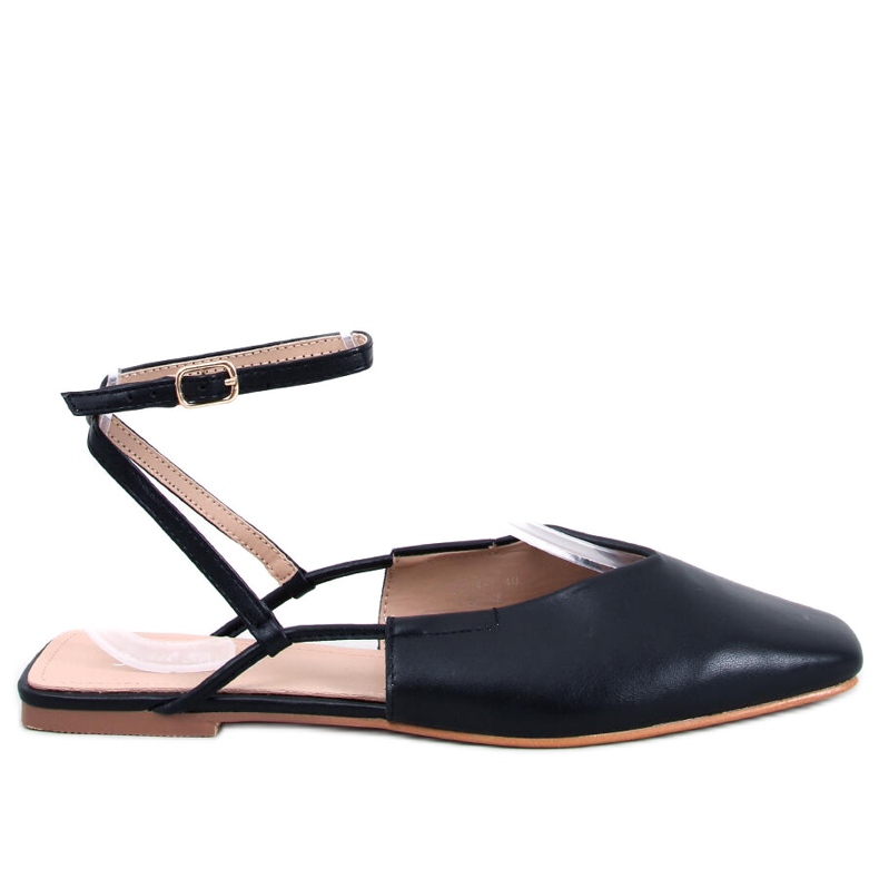 BM Open heel ballerinas from Gianna Black