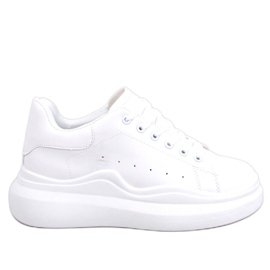 BM Leone White women's sports shoes