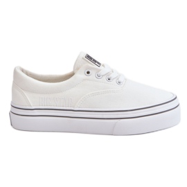 Women's Big Star Platform Sneakers LL274228 White