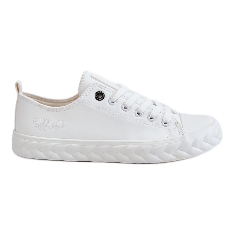 Women's Leather Sneakers Big Star LL274403 White