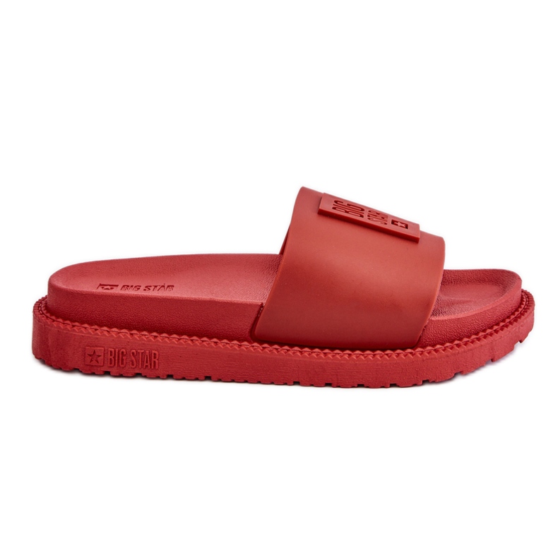 Women's Big Star Slippers LL274430 Red Women's Big Star Slippers LL274430 Red