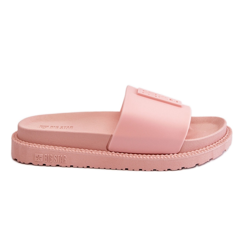 Women's Big Star Slippers LL274425 Light Pink