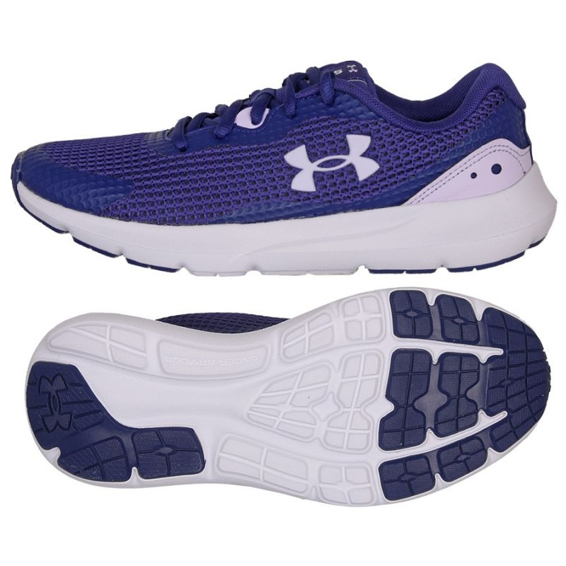 Blue under armor shoes hotsell