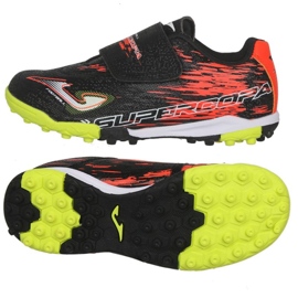 Joma Super Copa 2301 Tf Jr SCJS2301TFV soccer shoes black