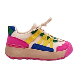 PS1 Women's Suede Platform Sports Shoes Multicolor Rohan multicolored PS1 Women's Suede Platform Sports Shoes Multicolor Rohan multicolored