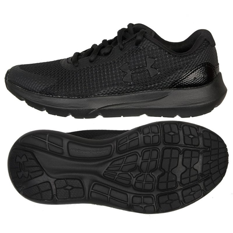 Under Armour Under Armor Bgs Surge 3 Jr. 3024989 002 running shoes black