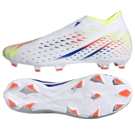 Adidas Predator Edge.3 Ll Fg M GW0999 football boots white Adidas Predator Edge.3 Ll Fg M GW0999 football boots white