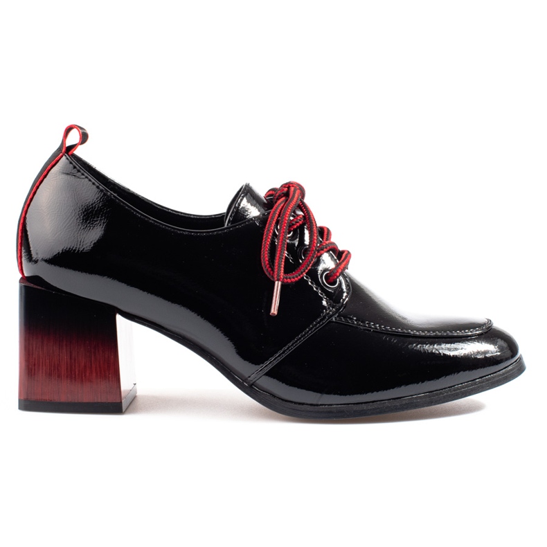 W. Potocki Women's lace-up shoes Potocki black