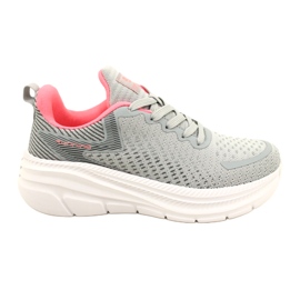 Women's sports shoes McBraun 23SP38-5335 Gray-Peach grey