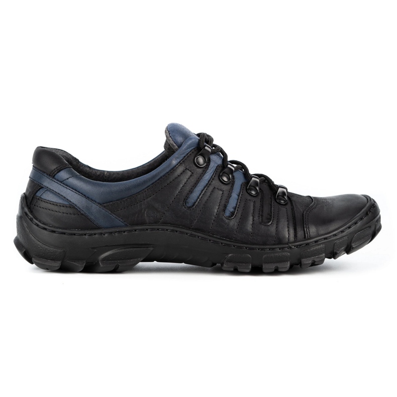WASAK Men's leather trekking shoes 0166W black