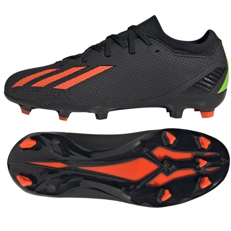 Shoes adidas X Speedportal.3 Fg Jr ID4923 black black Shoes adidas X Speedportal.3 Fg Jr ID4923 black black