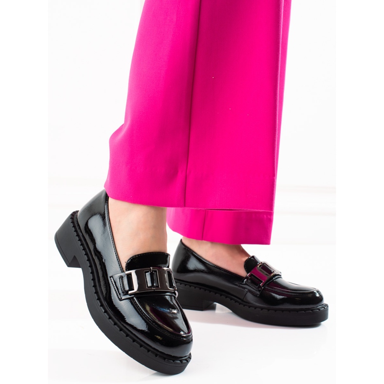 W. Potocki Potocki women's loafers black