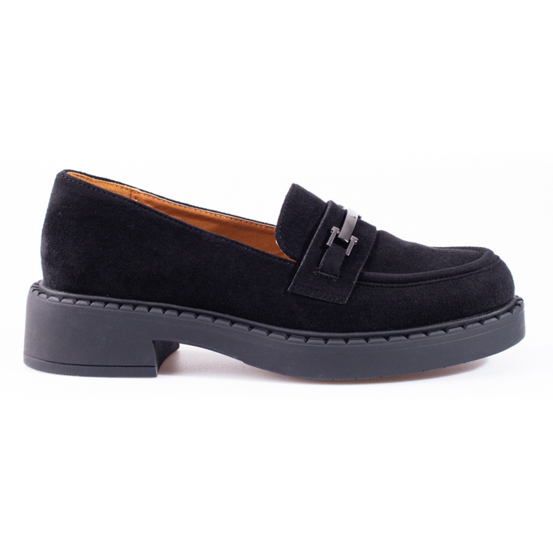 W. Potocki Potocki women's loafers on the black platform