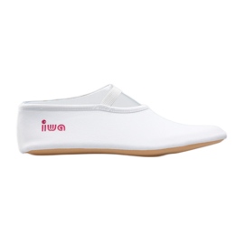IWA 250 white gymnastic ballet shoes IWA 250 white gymnastic ballet shoes