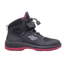 Children's shoes 4F HJZ21-JOBMW251-21S black pink