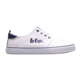 Lee Cooper LCW 22 31 0855M men s sneakers white blue