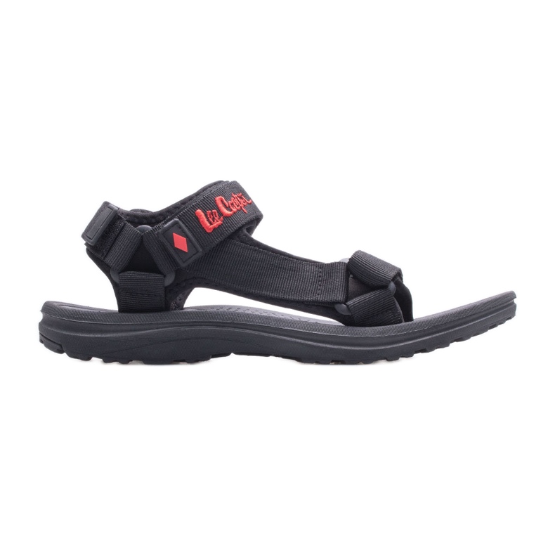 Lee Cooper LCW-22-34-0945M men's sandals black red Lee Cooper LCW-22-34-0945M men's sandals black red