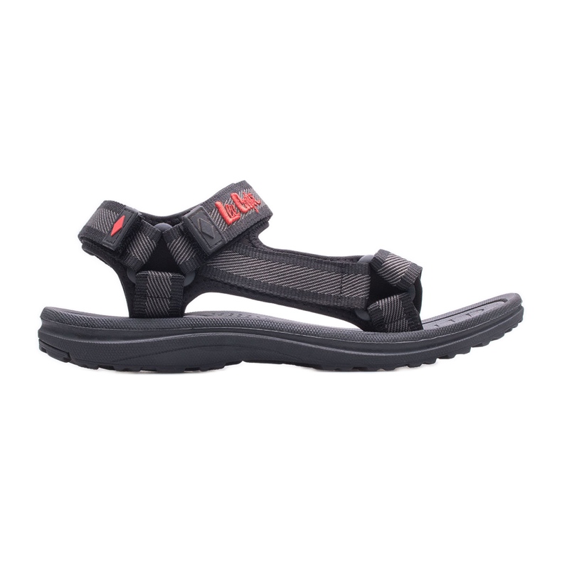 Lee Cooper LCW-22-34-0942M men's sandals black grey