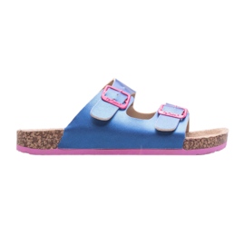 Children's slippers Lee Cooper LCW-22-35-1187K blue Children's slippers Lee Cooper LCW-22-35-1187K blue