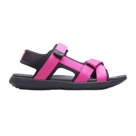 Women's sandals 4F H4L22-SAD001-55S pink