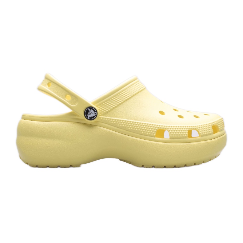 Women's Crocs Classic Platform Clog 206750-7HD yellow Women's Crocs Classic Platform Clog 206750-7HD yellow
