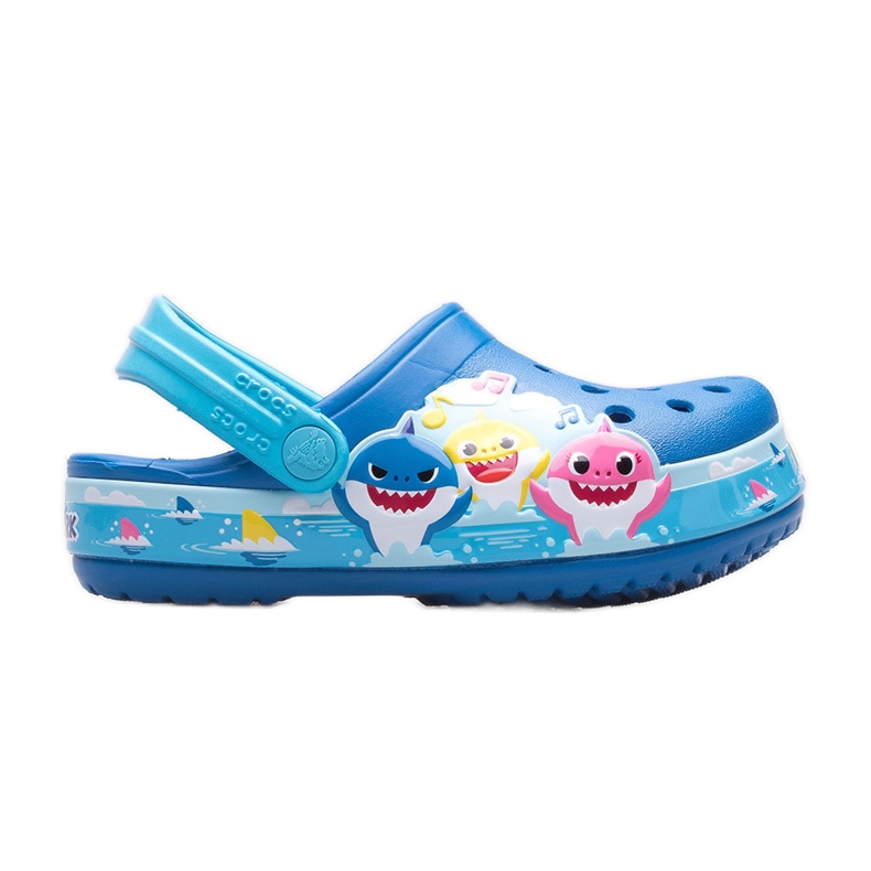 Children's clogs CROCS Fl Babyshark Band Clog T 207066-4JL blue