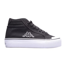 Women's sneakers KAPPA Boron Mid Pf 243161-1110 black Women's sneakers KAPPA Boron Mid Pf 243161-1110 black