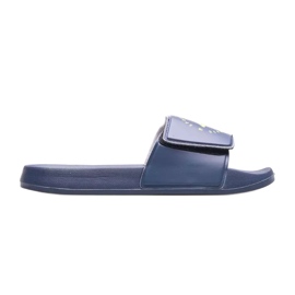 Children's slippers 4F HJZ22-JKLM001-31S navy blue Children's slippers 4F HJZ22-JKLM001-31S navy blue