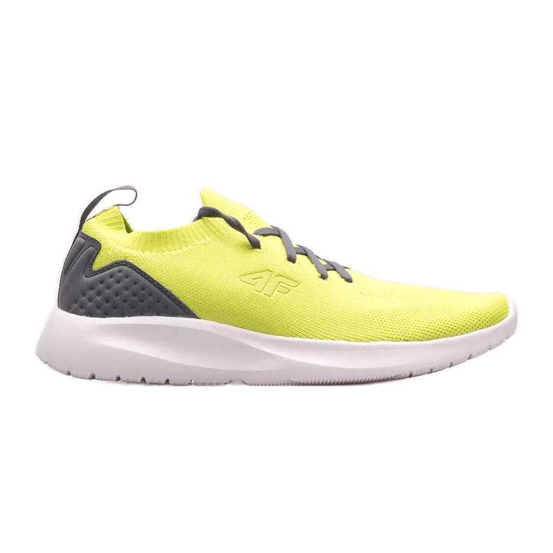 Boys' shoes 4F 4FJAW22FLOWM008-72S yellow