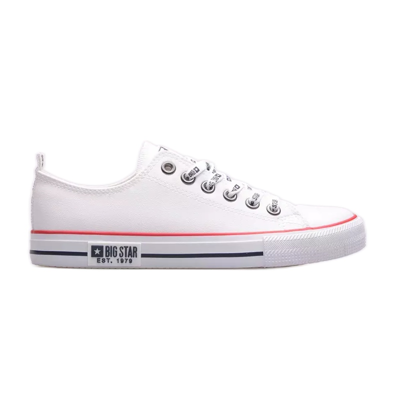 Big Star men's sneakers KK174046 white