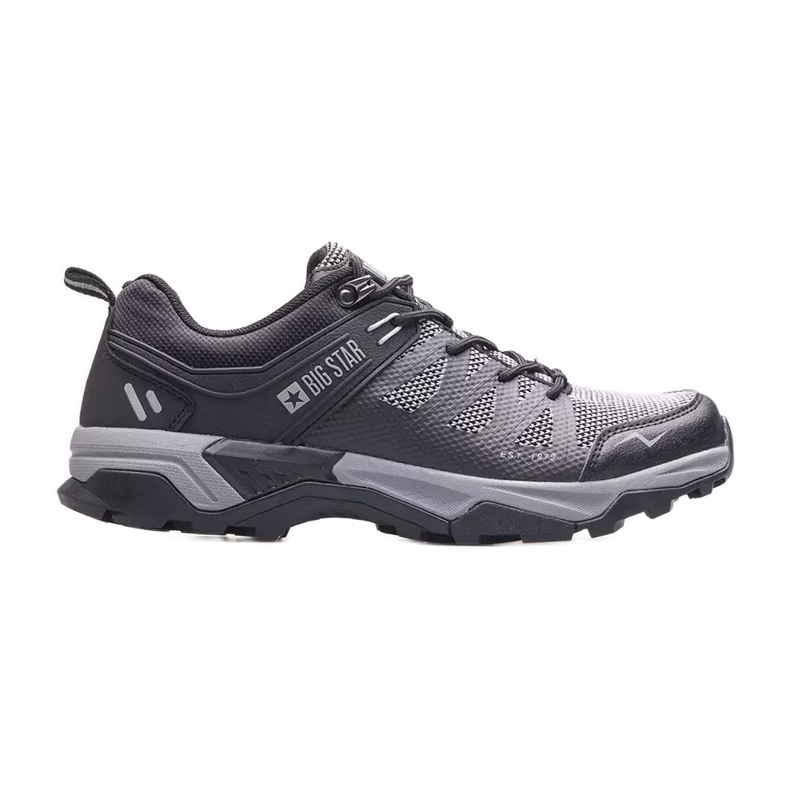 Big Star men's shoes KK174105 black grey Big Star men's shoes KK174105 black grey