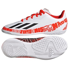 Adidas X Speedportal.4 Messi In Jr GW8400 soccer shoes white white