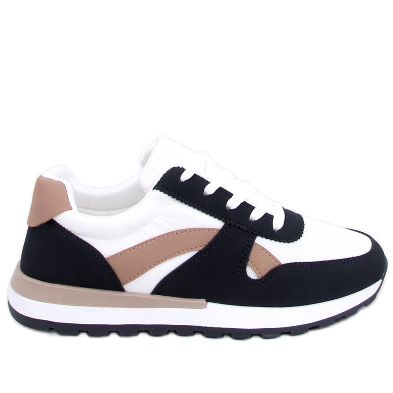 BM Hansell Black women's sneakers white BM Hansell Black women's sneakers white