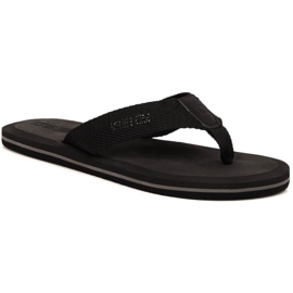Men's flip-flops black Big Star LL174618