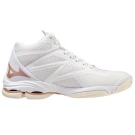 Mizuno Wave Lightning Z7 Mid W V1GC225036 volleyball shoes white white