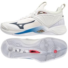 Mizuno Wave Momentum 2 M V1GA211300 volleyball shoes white white Mizuno Wave Momentum 2 M V1GA211300 volleyball shoes white white