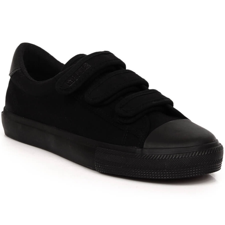 Men's Velcro black sneakers Big Star LL174631