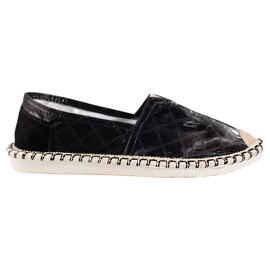 Shelovet women's espadrilles black Shelovet women's espadrilles black