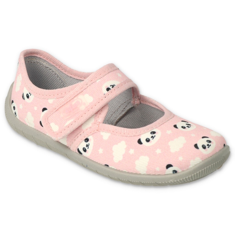 Befado children's shoes 955X021 white pink grey Befado children's shoes 955X021 white pink grey