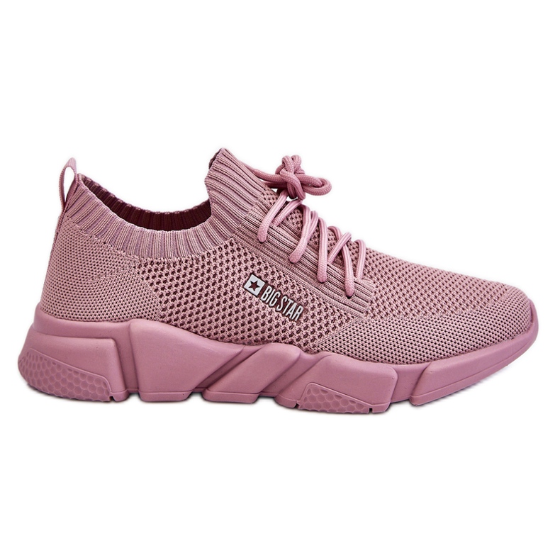 Women's Light Sneakers Memory Foam System Big Star JJ274266 Pink
